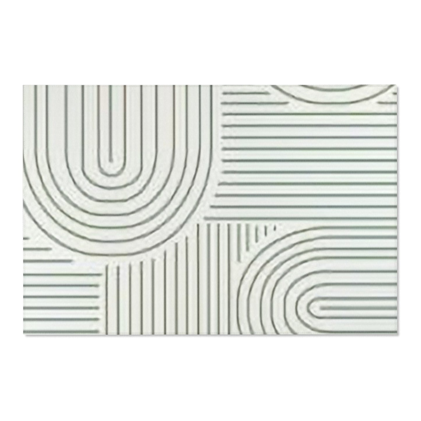 Modern Geometric Area Rug - Stylish and Versatile Home Decor