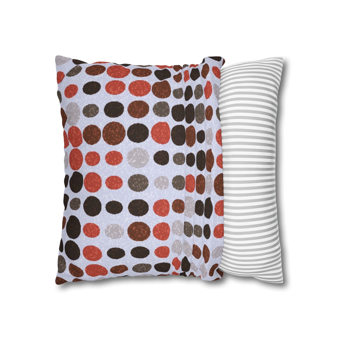 Modern Geometric Pillowcase - Stylish Spun Polyester for Cozy Home Decor