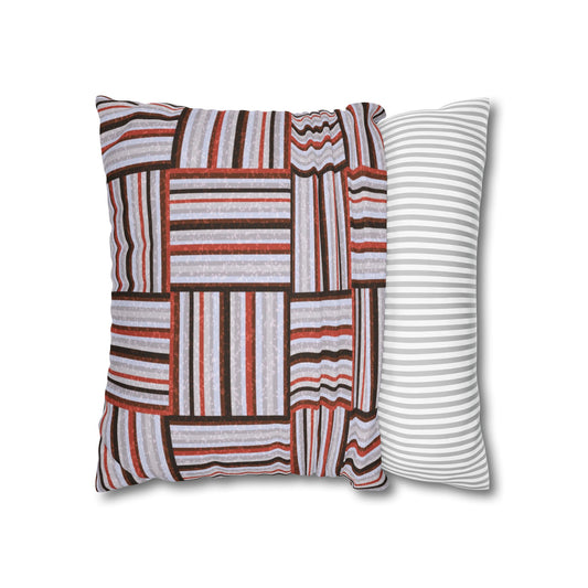Spun Polyester Square Pillowcase