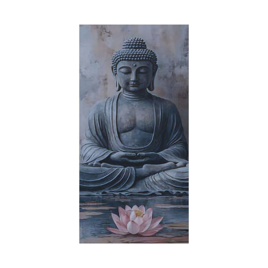 Buddha Lotus Canvas Wall Art | Serenity and Calm Home Decor